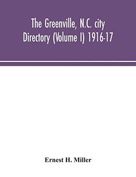 portada The Greenville, N. C. City Directory (Volume i) 1916-17 