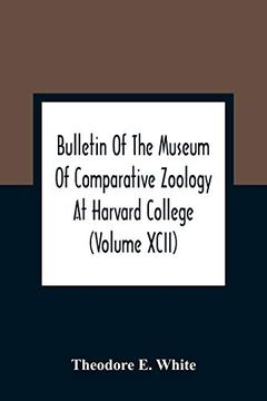 portada Bulletin of the Museum of Comparative Zoology at Harvard College (Volume Xcii); The Lower Miocene Mammal Fauna of Florida 