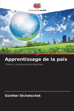 portada Apprentissage de la paix (en Francés)