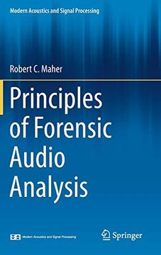 portada Principles of Forensic Audio Analysis (Modern Acoustics and Signal Processing) (en Inglés)