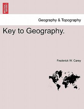 portada key to geography. (in English)