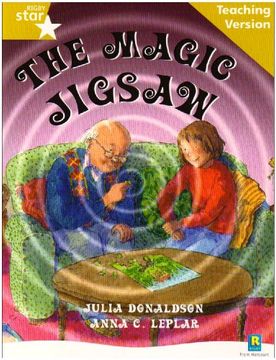 portada Rigby Star Guided Reading Gold Level: The Magic Jigsaw Teaching Version (in English)