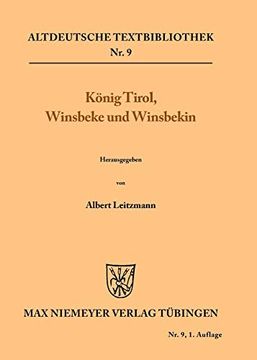 portada König Tirol, Winsbeke und Winsbekin (en Alemán)