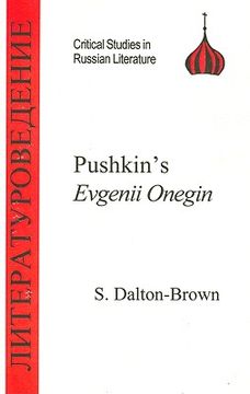 portada pushkin's eugene onegin (en Inglés)