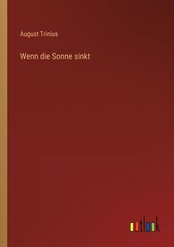 portada Wenn die Sonne sinkt (in German)