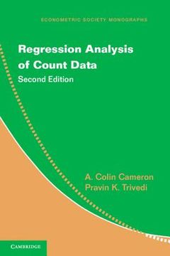 portada Regression Analysis of Count Data 2nd Edition Hardback (Econometric Society Monographs) (en Inglés)