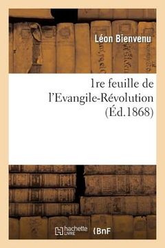 portada 1re Feuille de l'Evangile-Révolution (in French)
