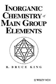 portada inorganic chemistry of main group elements (in English)