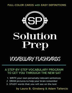 portada Solution Prep Vocabulary Flashcards: For the SAT & ACT! (en Inglés)