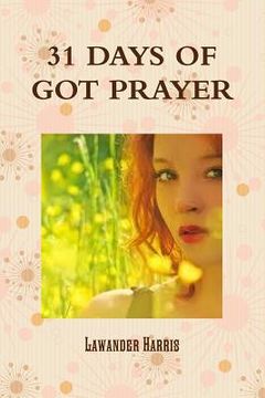 portada 31 Days of Got Prayer Devotional(b/W) (en Inglés)