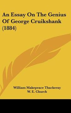 portada an essay on the genius of george cruikshank (1884) (en Inglés)