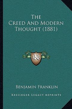 portada the creed and modern thought (1881)