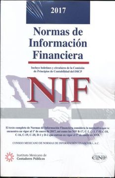 portada NORMAS DE INFORMACION FINANCIERA
