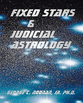 portada fixed stars and judicial astrology (en Inglés)
