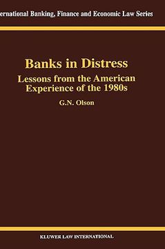 portada banks in distress lessons from american experiences of the '80s (en Inglés)