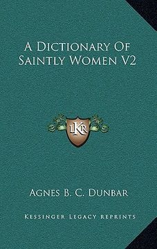 portada a dictionary of saintly women v2 (in English)