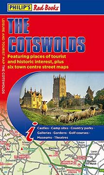 portada Philip'S the Cotswolds: Leisure and Tourist map (Philip'S red Books) (en Inglés)