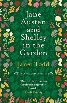 portada Jane Austen and Shelley in the Garden: A Novel With Pictures (en Inglés)