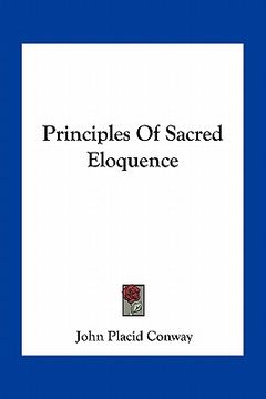 portada principles of sacred eloquence (in English)