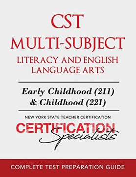 portada Cst Multi-Subject Literacy and English Language Arts 