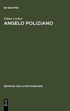 portada Angelo Poliziano (in German)