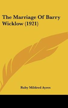 portada the marriage of barry wicklow (1921) (en Inglés)