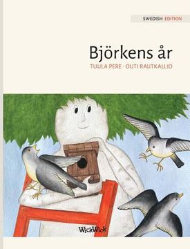 portada Björkens år: Swedish Edition of "A Birch Tree's Year" (en Sueco)