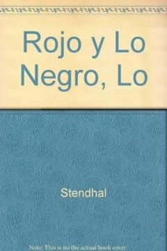 portada Rojo y lo Negro, lo (in Spanish)