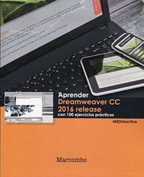 portada Aprender Dreamweaver CC release 2016 con 100 ejercicios prácticos