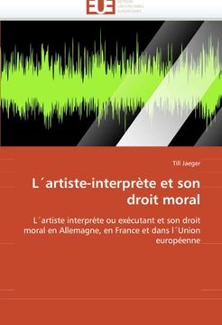 portada Lartiste-Interprete Et Son Droit Moral