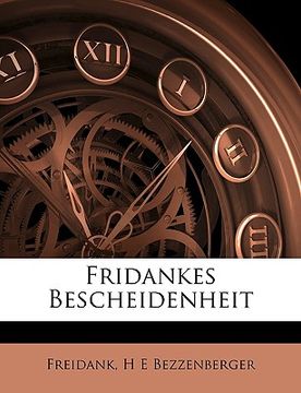 portada Fridankes Bescheidenheit (in German)