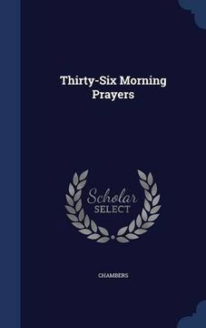 portada Thirty-Six Morning Prayers