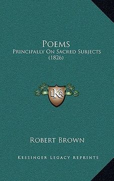 portada poems: principally on sacred subjects (1826) (en Inglés)