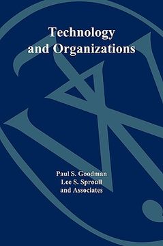 portada technology and organizations (in English)