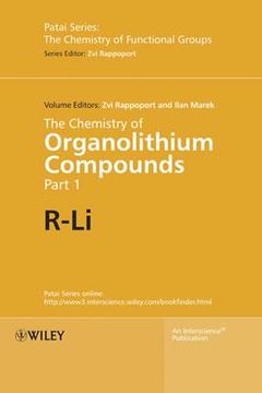 portada the chemistry of organolithium compounds