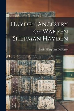 portada Hayden Ancestry of Warren Sherman Hayden (in English)
