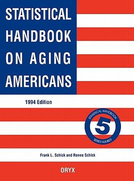portada statistical handbook on aging americans: 1994 edition