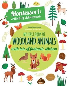 portada My First Book of Woodland Animals: Montessori a World of Achievements 