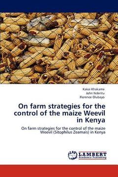 portada on farm strategies for the control of the maize weevil in kenya