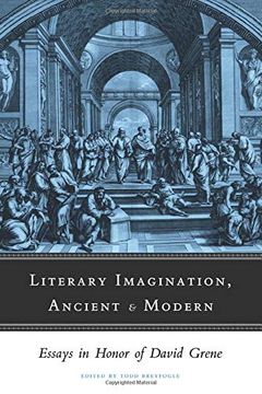 portada Literary Imagination, Ancient and Modern: Essays in Honor of David Grene (en Inglés)