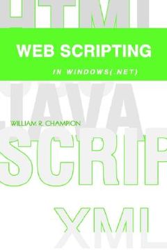 portada web scripting in windows(.net) (en Inglés)