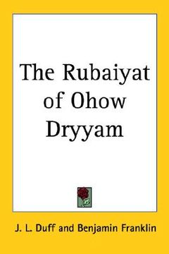 portada the rubaiyat of ohow dryyam (en Inglés)