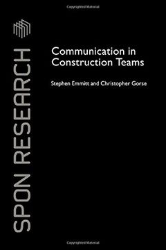 portada Communication in Construction Teams (Spon Research)
