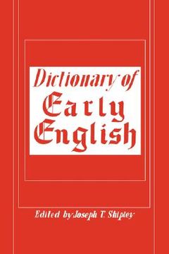 portada dictionary of early english (in English)