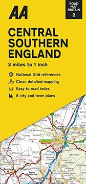 portada Road map Britain 02 Central Southern England 1: 200 000: Streetmap (in English)