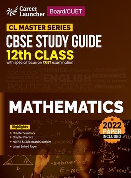 portada Board plus CUET 2023 CL Master Series - CBSE Study Guide - Class 12 - Mathematics (en Inglés)