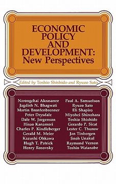 portada economic policy and development: new perspectives (en Inglés)