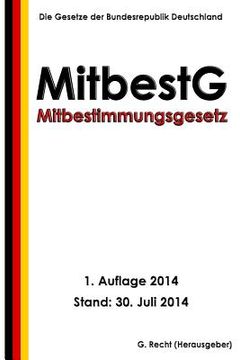 portada Mitbestimmungsgesetz - MitbestG (en Alemán)