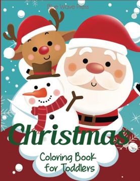 portada Christmas Coloring Book for Toddlers 