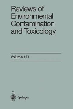 portada Reviews of Environmental Contamination and Toxicology: Continuation of Residue Reviews (in English)